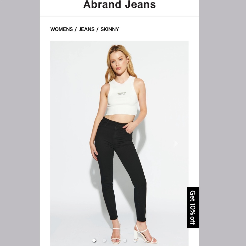 Abrand jeans high skinny 26